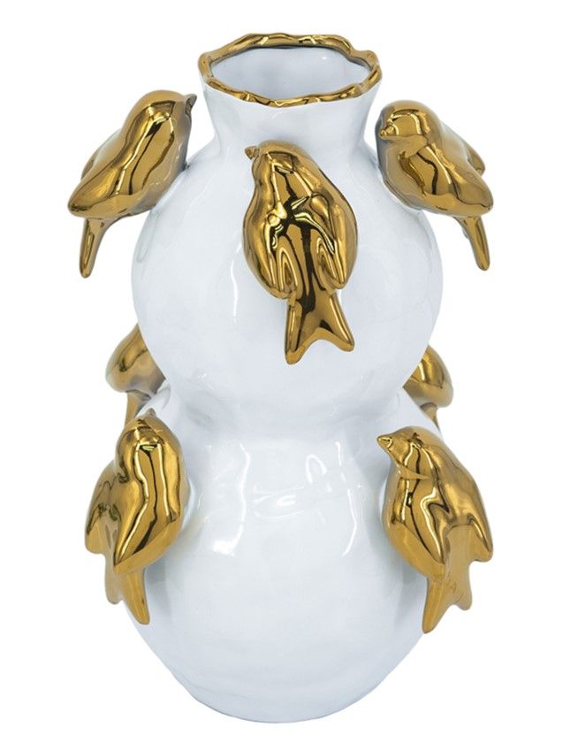 Ваза с птичками Glasar C5546