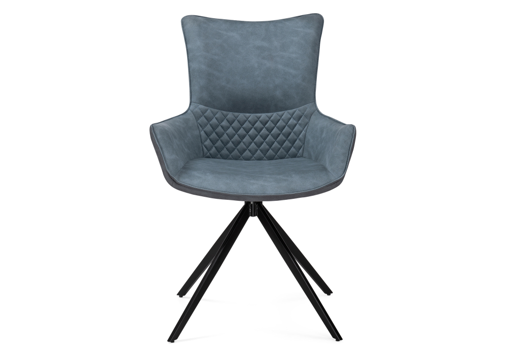 Стул Woodville Донаель крутящийся ткань kiprus 11/12 / черный глянец 528499