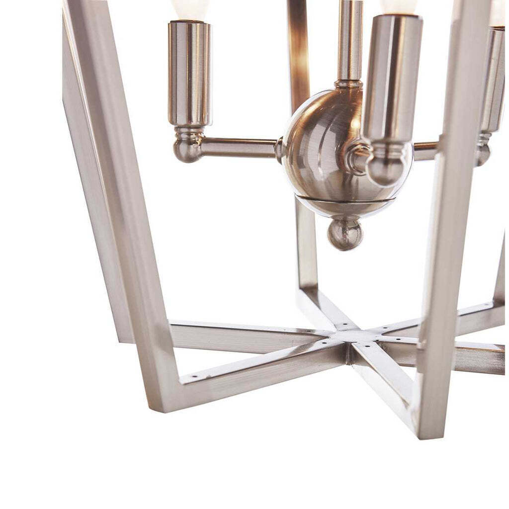 Светильник в форме клетки Франц Louvre Home D8475 NICKEL