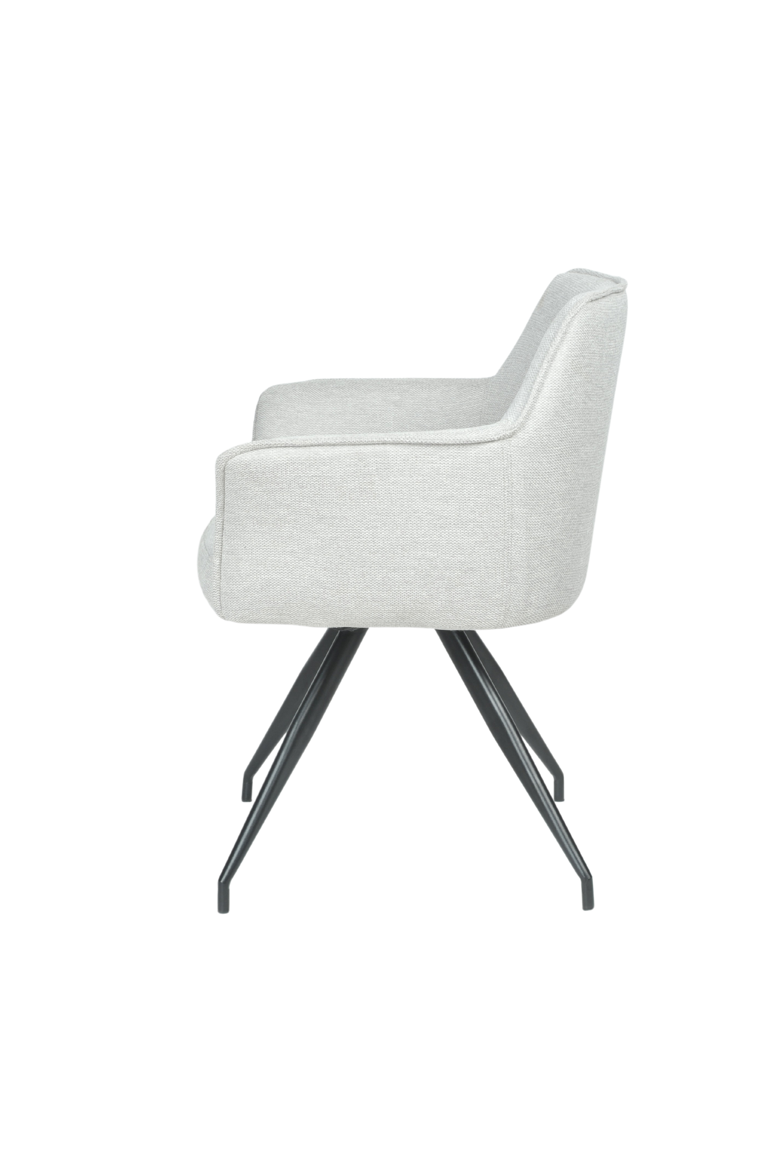 Стул обеденный Feston вращающийся серый Stool Group