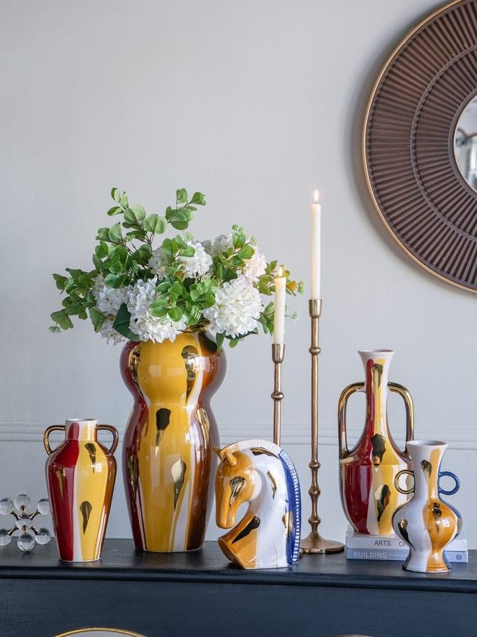 Ваза акцентная Glasar A61209