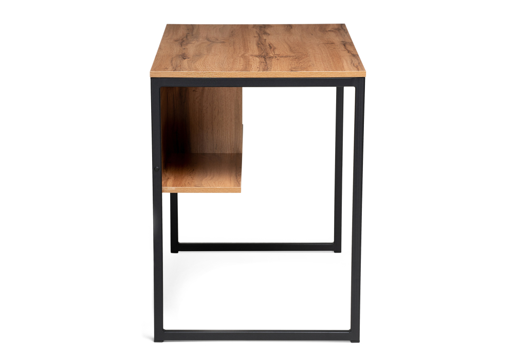 Стол Woodville Клер Лофт дуб вотан / матовый черный 489687