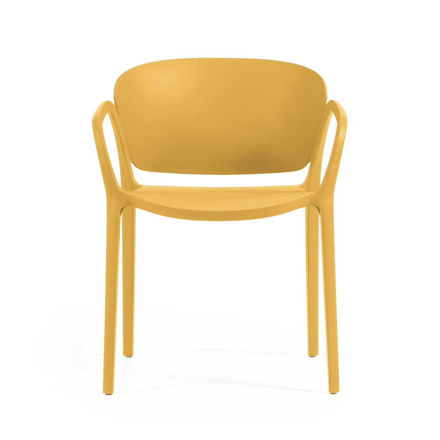 Ania Уличный стул желтый La Forma 117361
