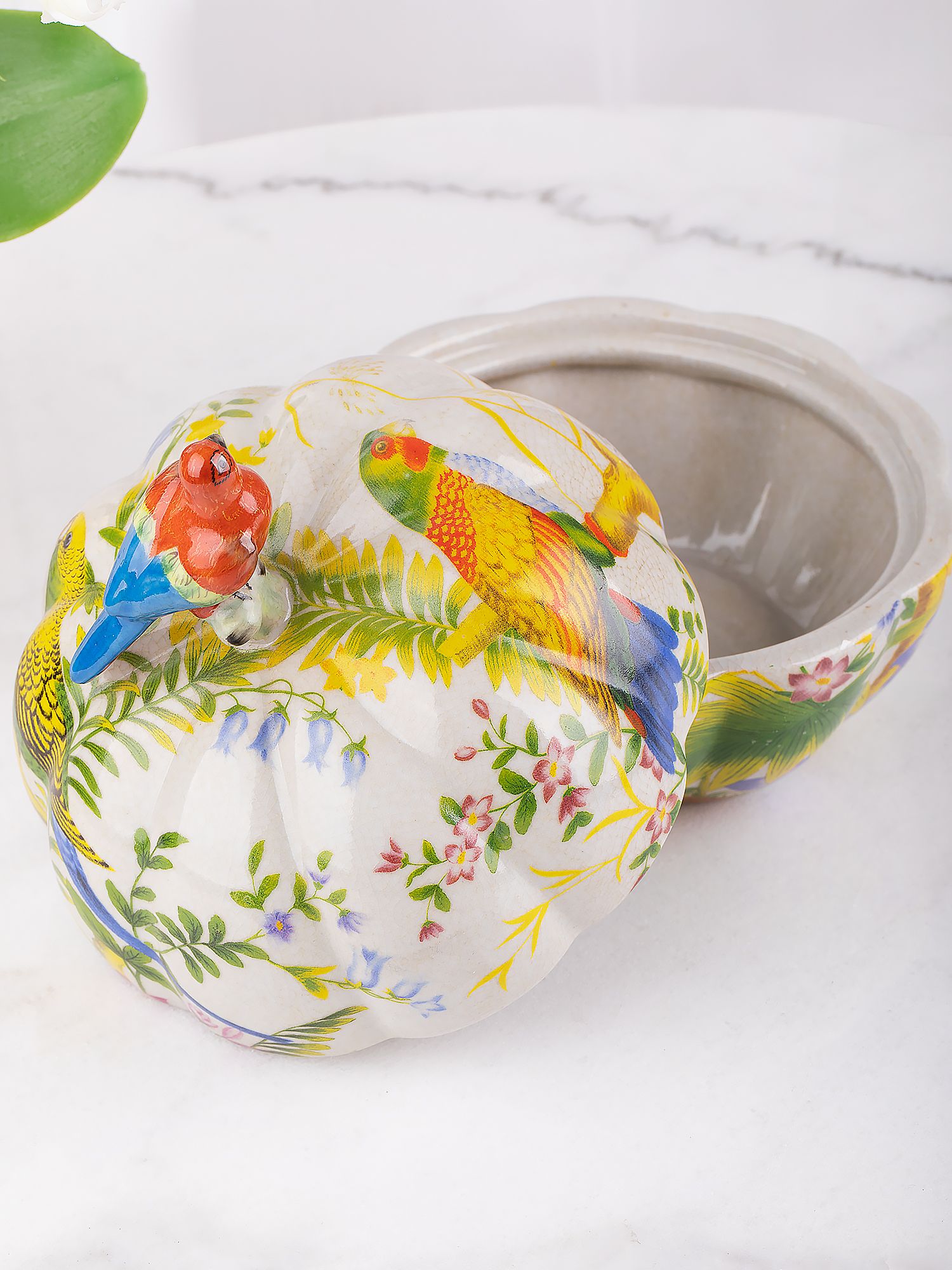 Шкатулка с птичкой Glasar 31G2248/B323GC/W3615E