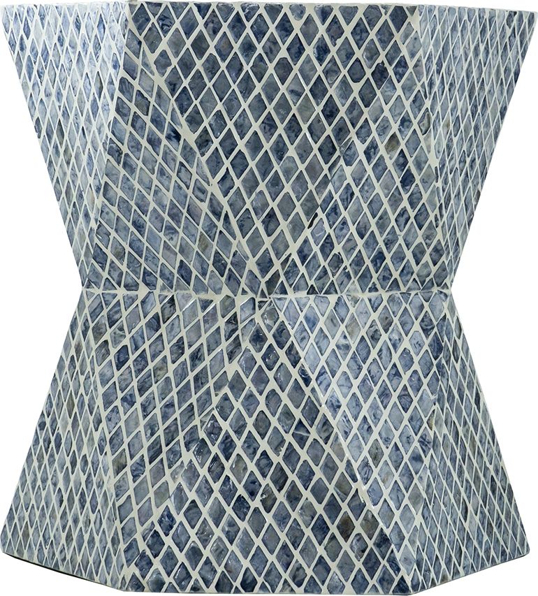 Столик акцентный с отделкой раковинами устриц Glasar 49926