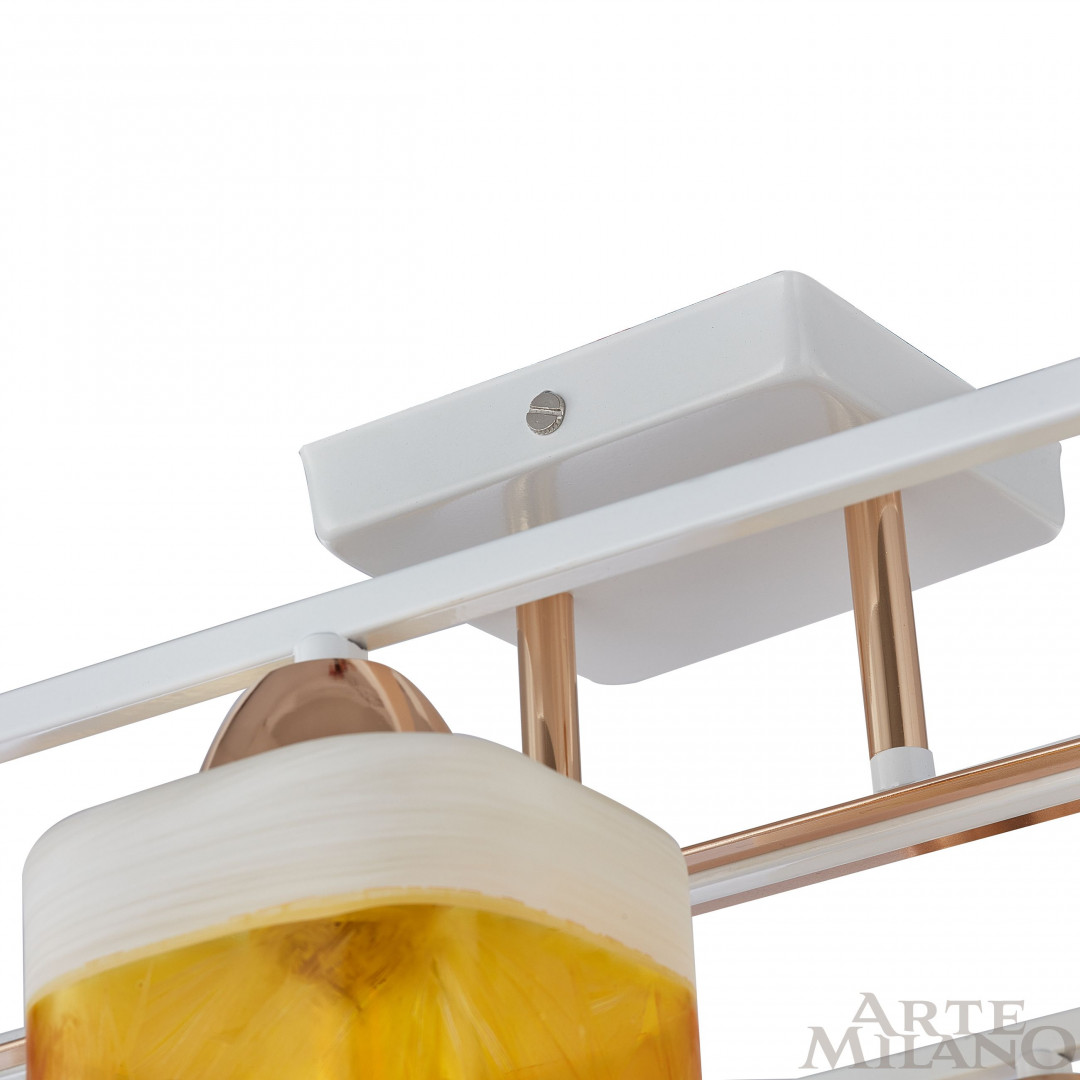 Люстра с плафонами 322008/6 WH+FG Arte Milano