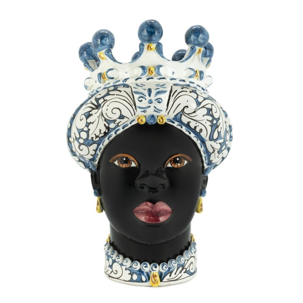 Ваза Abhika Moro Lady Ornate blue