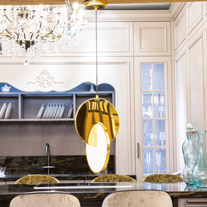 Подвесной светильник ECLIPSE PENDANT LIGHT by broom Gold by ImperiumLoft