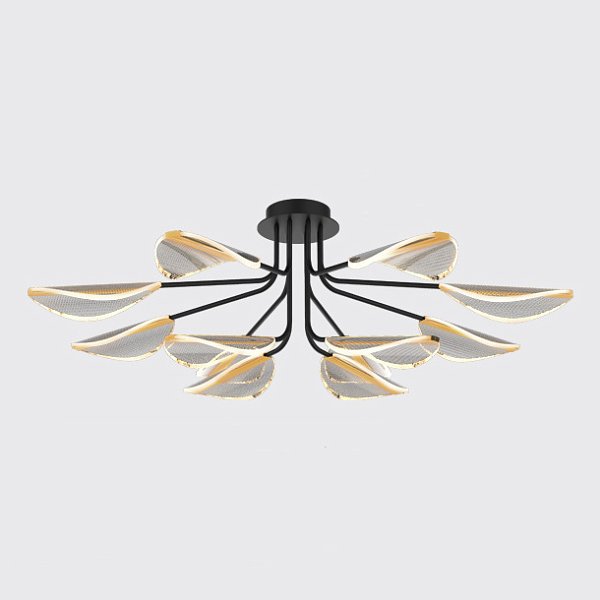 Потолочная люстра VISUAL L12 Brass by ImperiumLoft