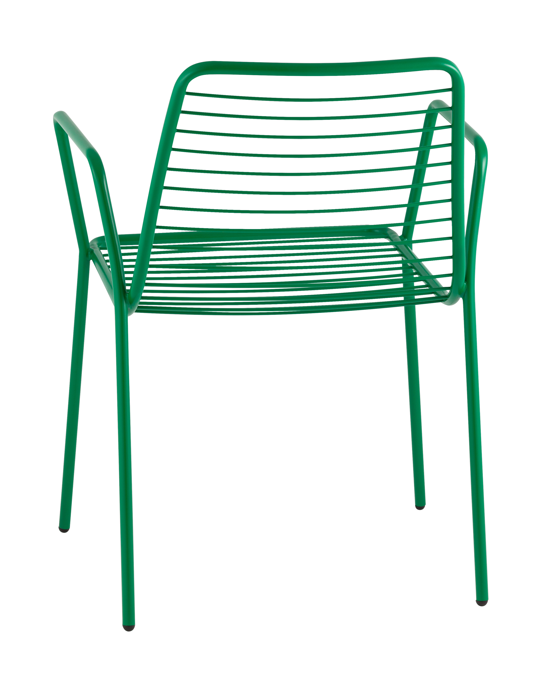 Стул с подлокотниками Дели металл зеленый Stool Group