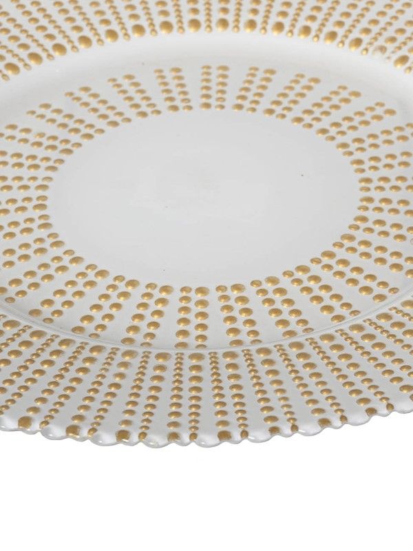 Тарелка декоративная Glasar 75842