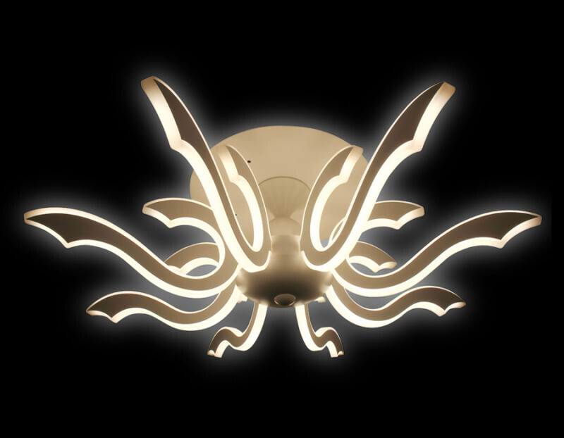 Накладная люстра Ambrella FK78/8 WH 304W D780