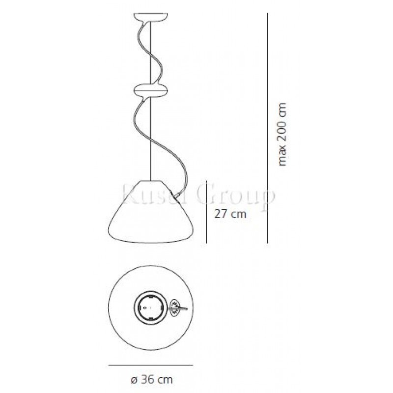 Подвесной светильник Artemide CAPSULE 36
