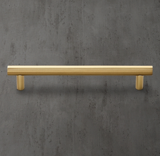 Ручка-скоба Restoration Hardware Durham L.15.2 Lac.Burnished Brass