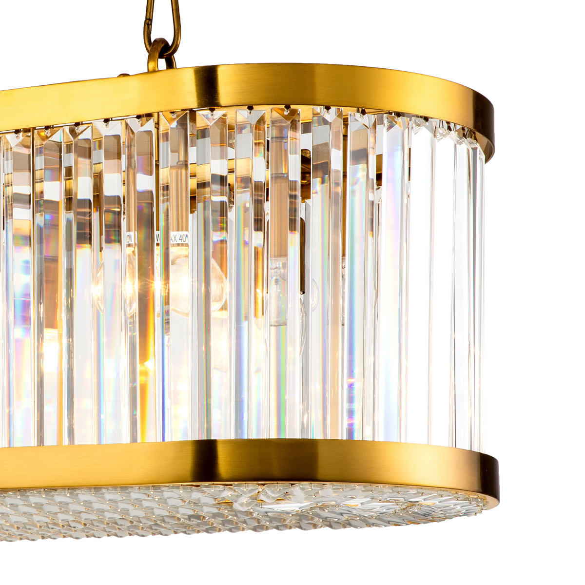 Люстра  Delight Collection Welles 8 brass