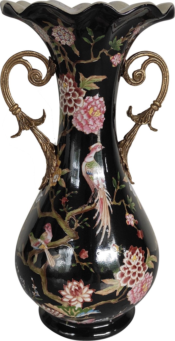 Ваза с ручками Glasar 31G2346/A1151HC/HBK2082