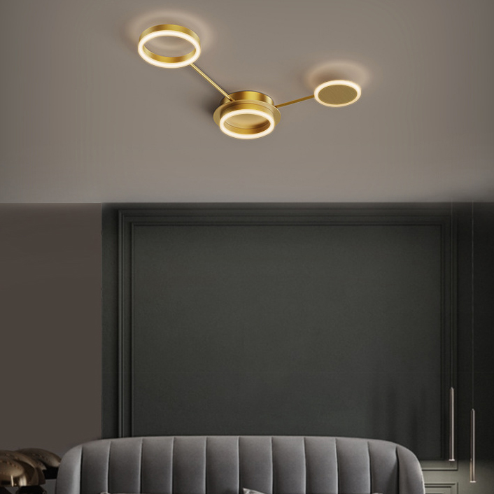 Потолочный светильник ALDAN L120 Black by ImperiumLoft