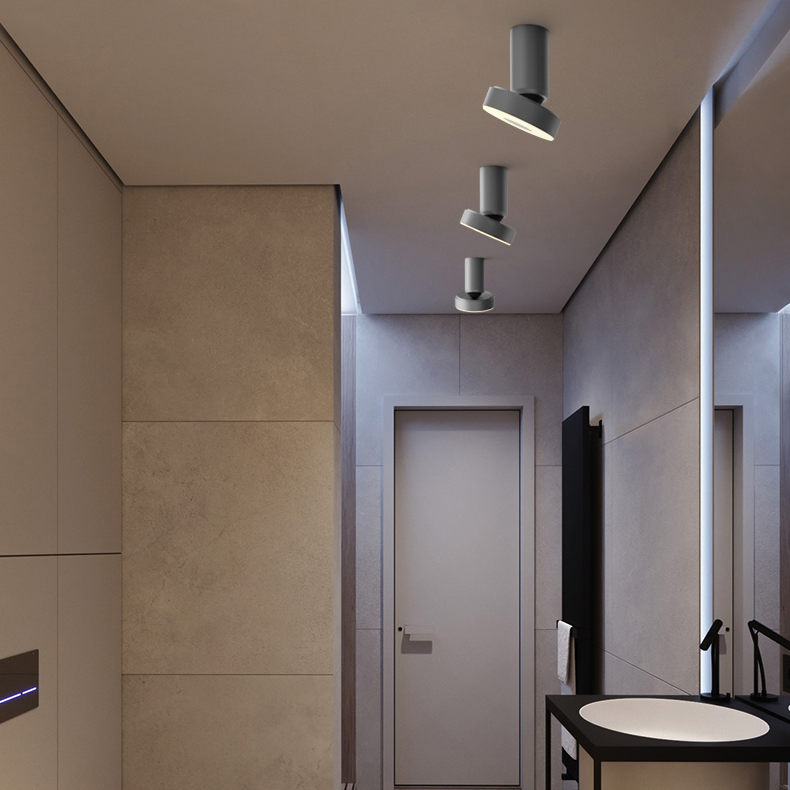 Потолочный точечный светильник STIR Silver by ImperiumLoft