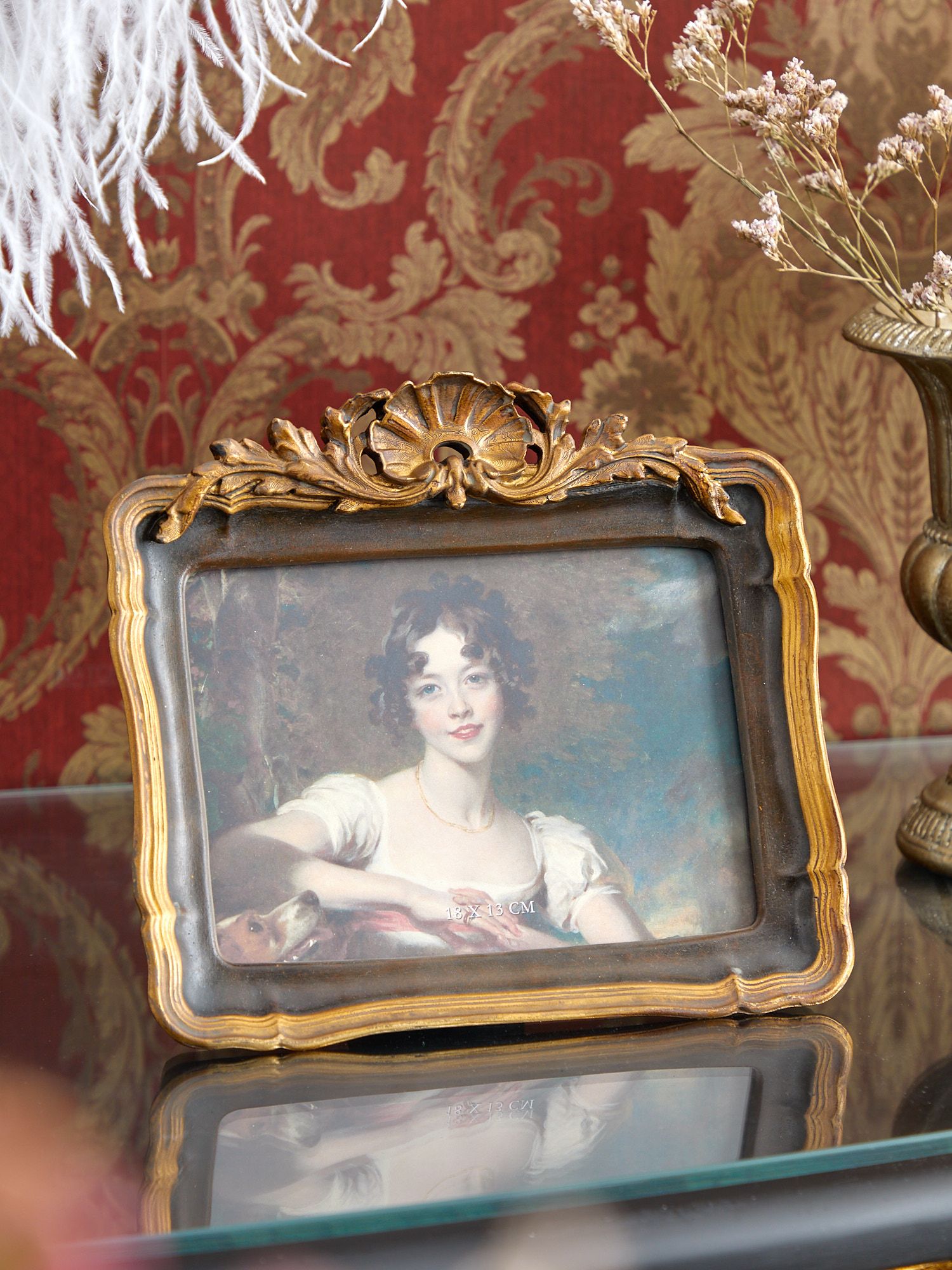 Фоторамка настольная, под старину Glasar 28-527