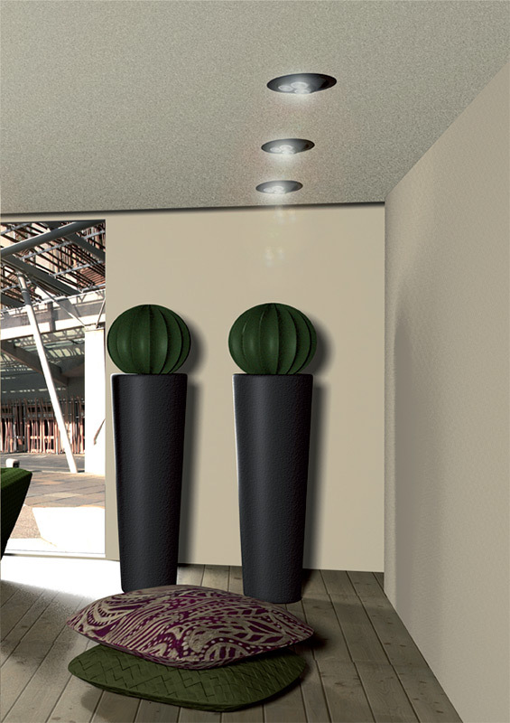 Встраиваемый светильник Lamp International F-106 bianco