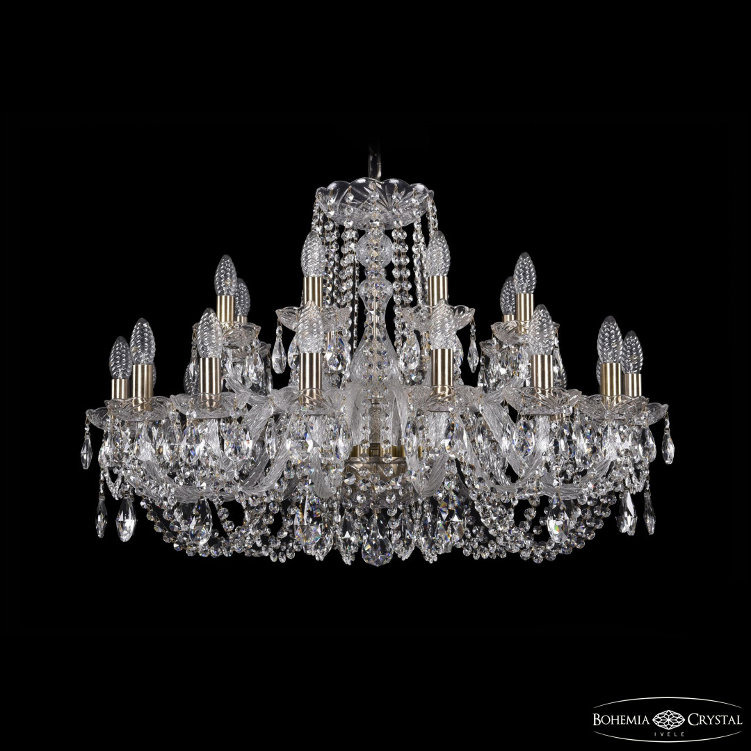 Люстра хрустальная 1402/16+8/300 Pa