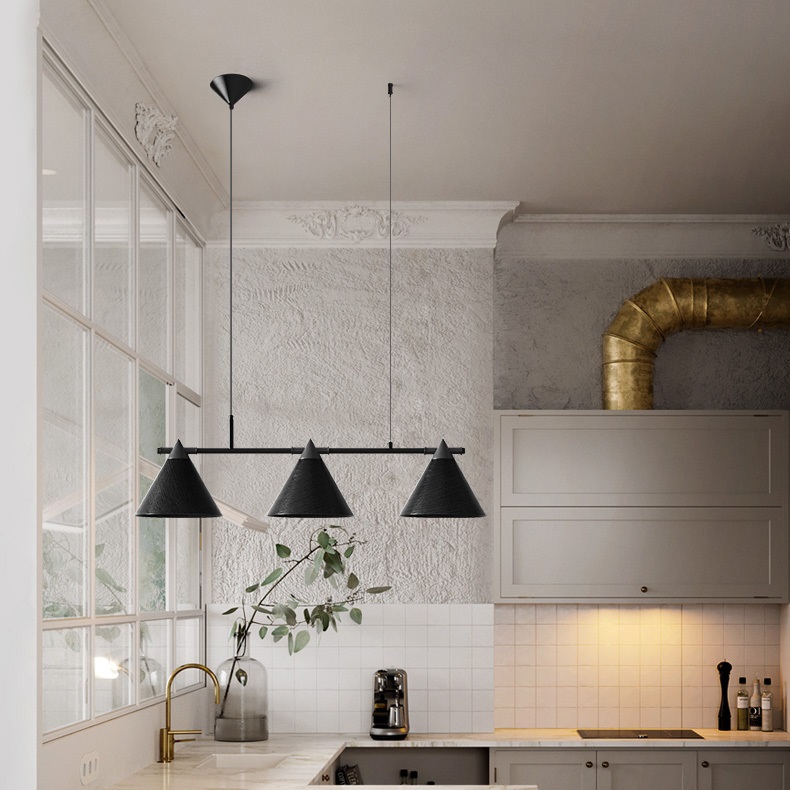 Реечный потолочный светильник CONE 4 by ImperiumLoft