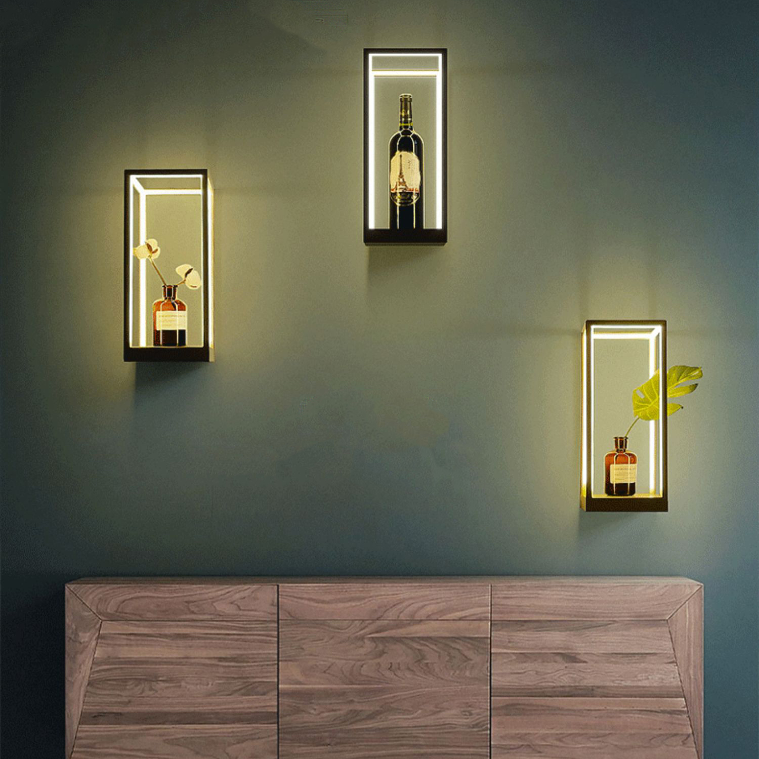 Настенный светильник LINEN Black by ImperiumLoft