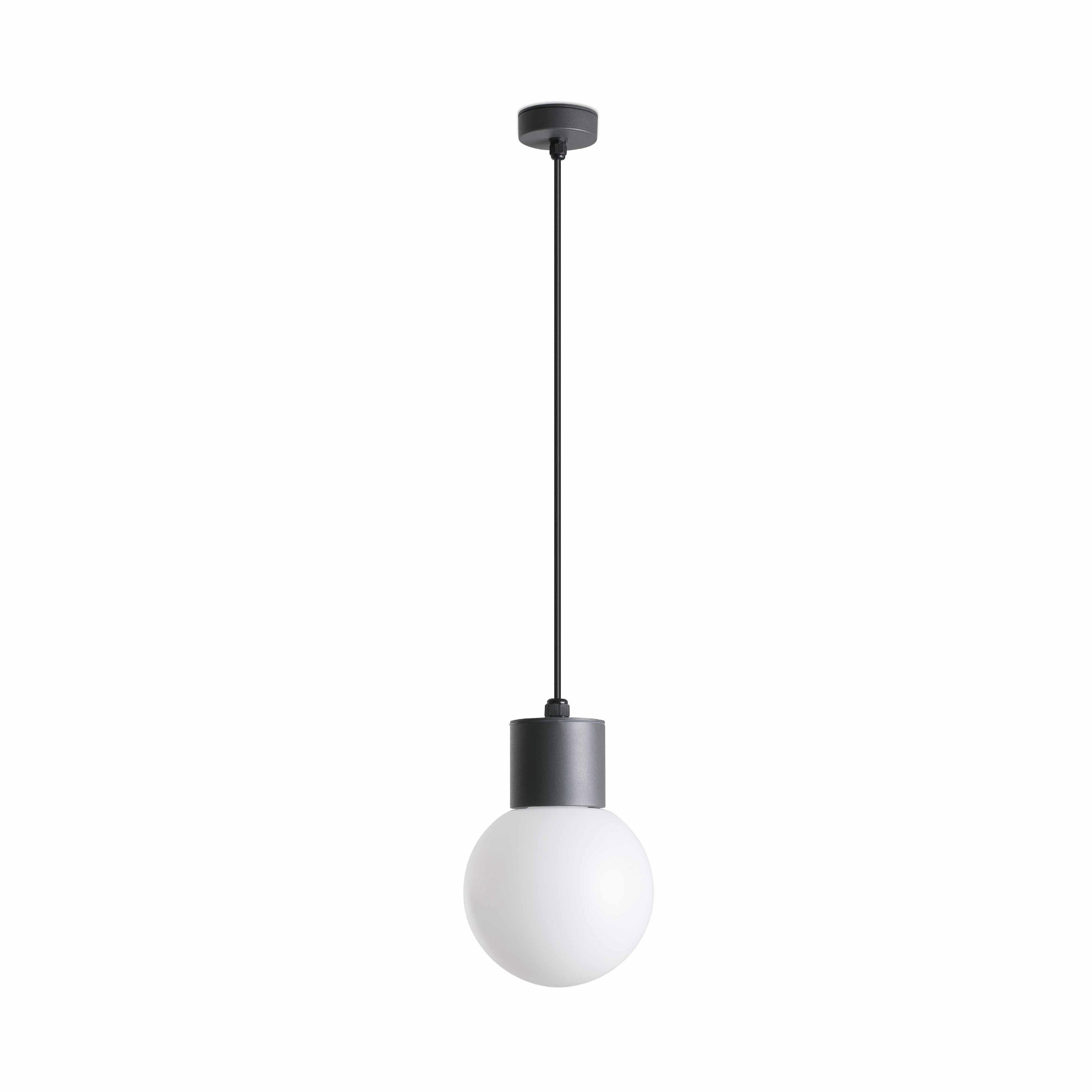 Уличный подвесной светильник Noom темно-серого цвета 1XE27 MAX 15W Faro