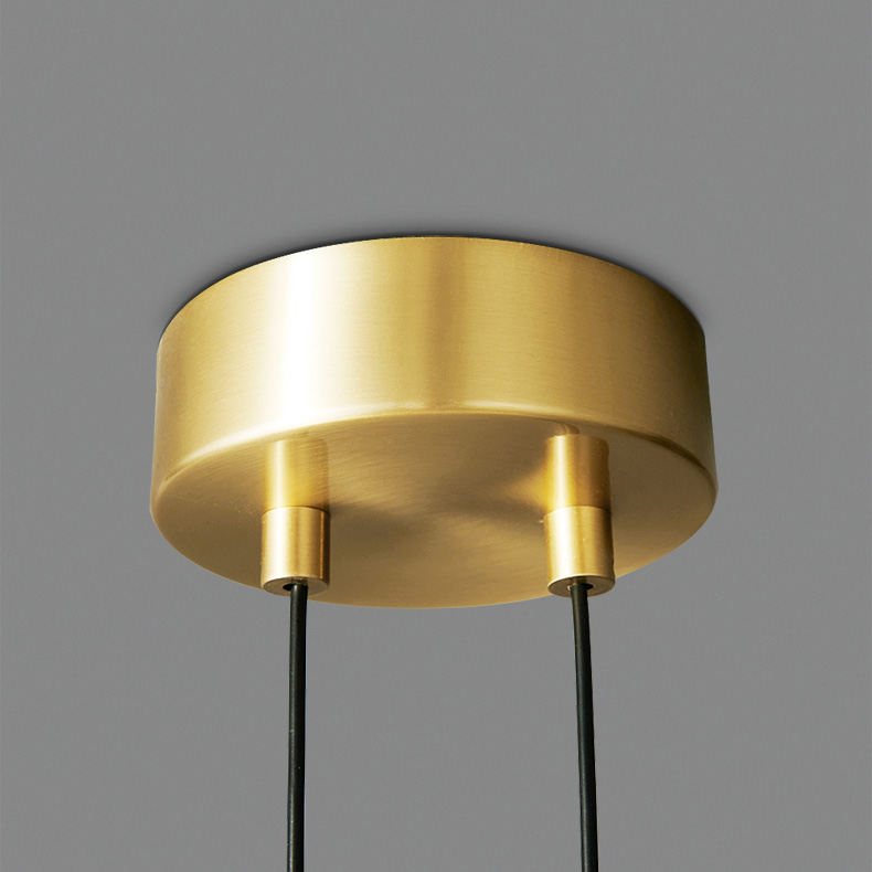 Подвесной светильник WOLKE D40 Brass by ImperiumLoft