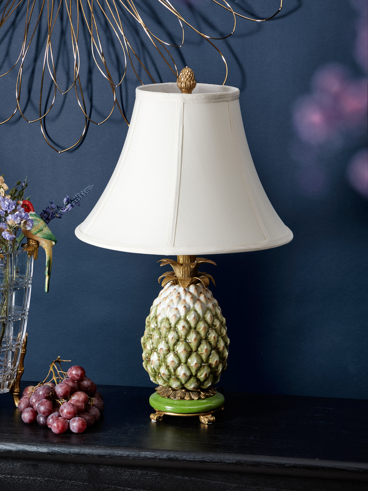 Светильник с абажуром Ананас Glasar L534CS/HLG1835