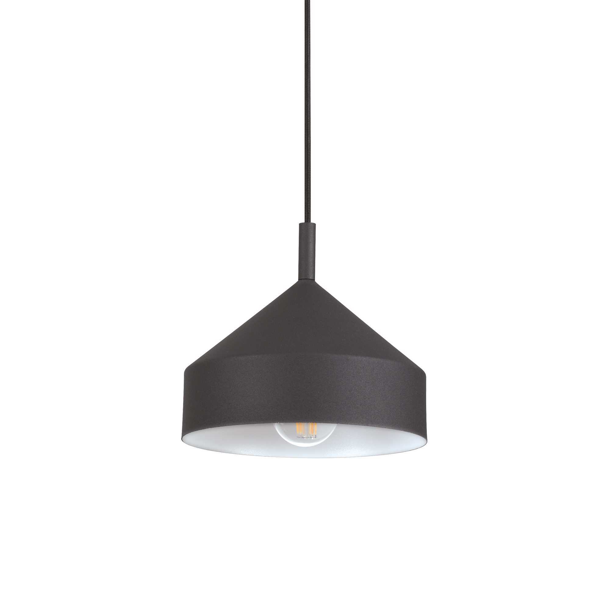Потолочный светильник Ideal Lux YURTA SP1 D21 NERO 281568