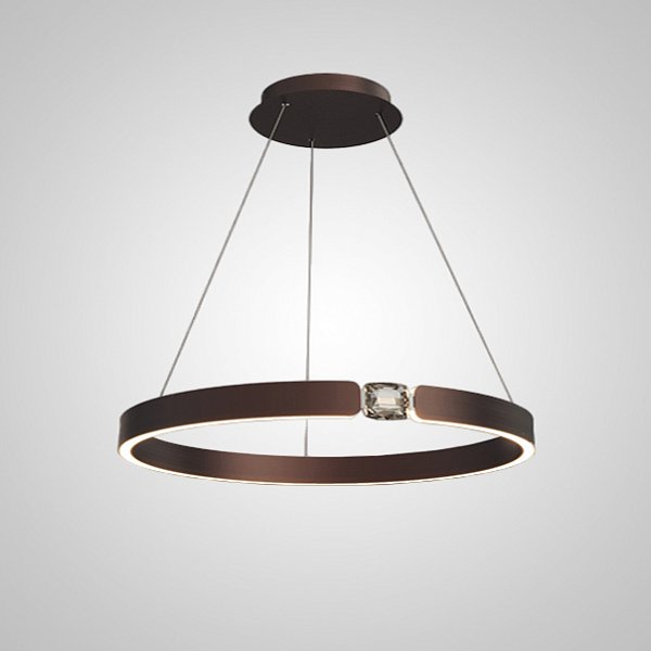 Подвесная люстра SELLIF RING D80 Brown by ImperiumLoft