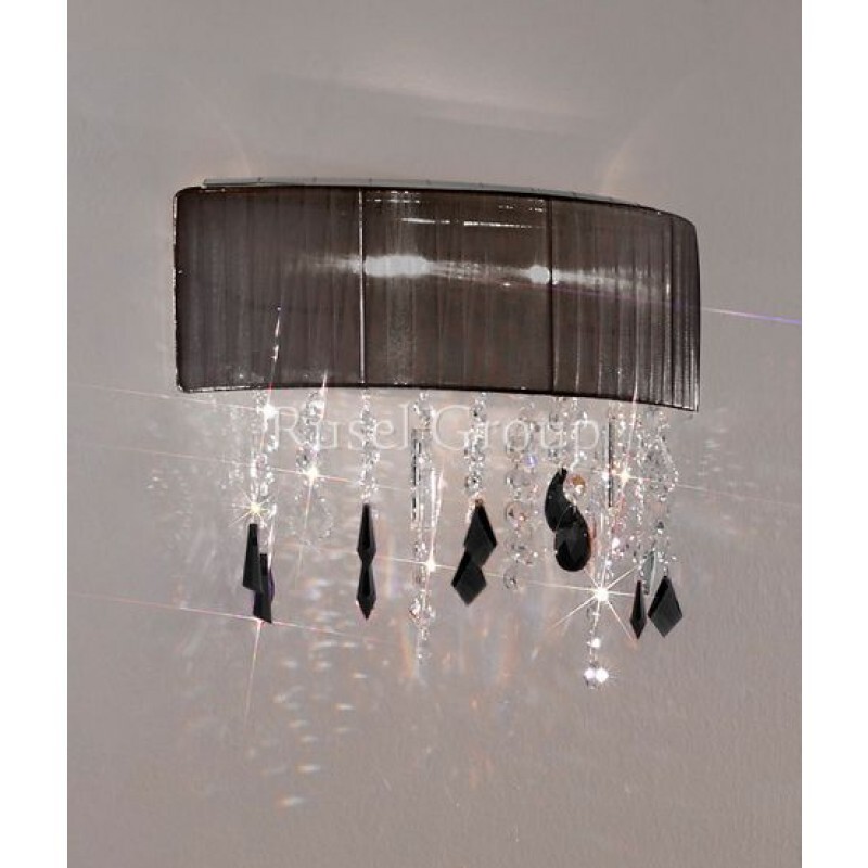 Настенный светильник Kolarz Paralume 0240.62.5.Bk.STR JET