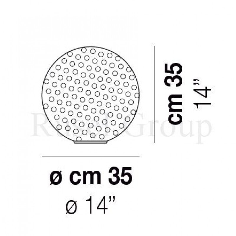 Настольный светильник Vistosi RINA LT 35