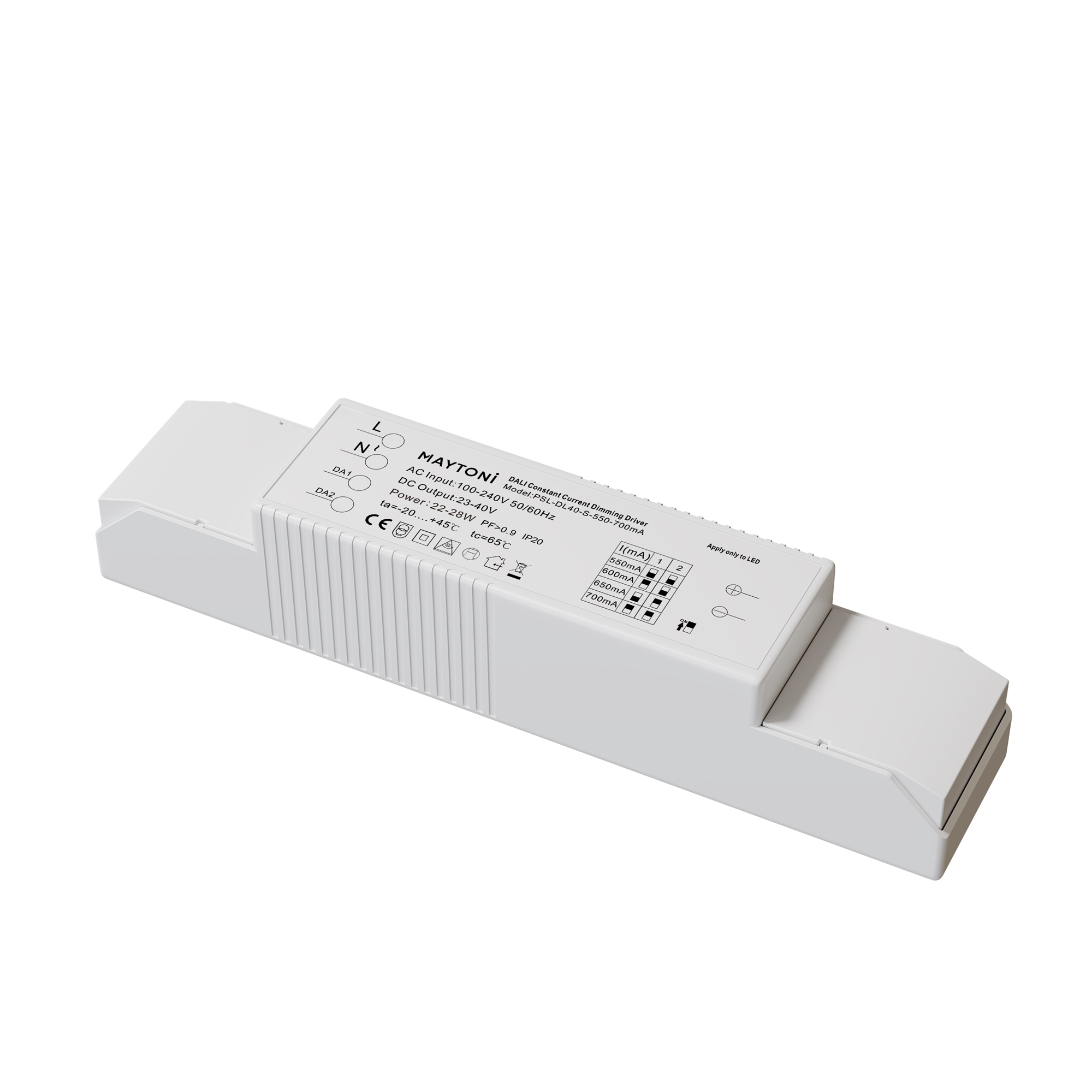 Источник тока Lighting control PSL-DL40-S-550-700mA