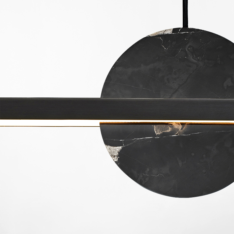 Подвесной светильник ORLAUG L120 Black by ImperiumLoft