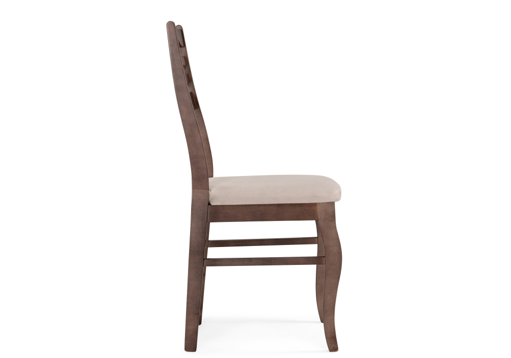 Стул деревянный Woodville Амадиу бежевый / орех 528927