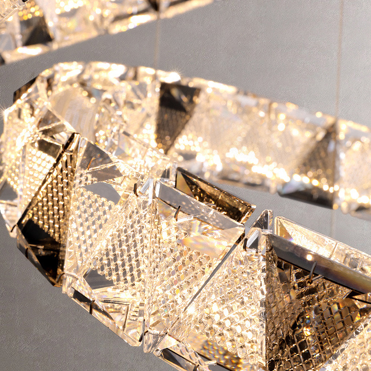 Подвесная люстра ALEKSANDRIN D50+60+80+50+100+50 by ImperiumLoft