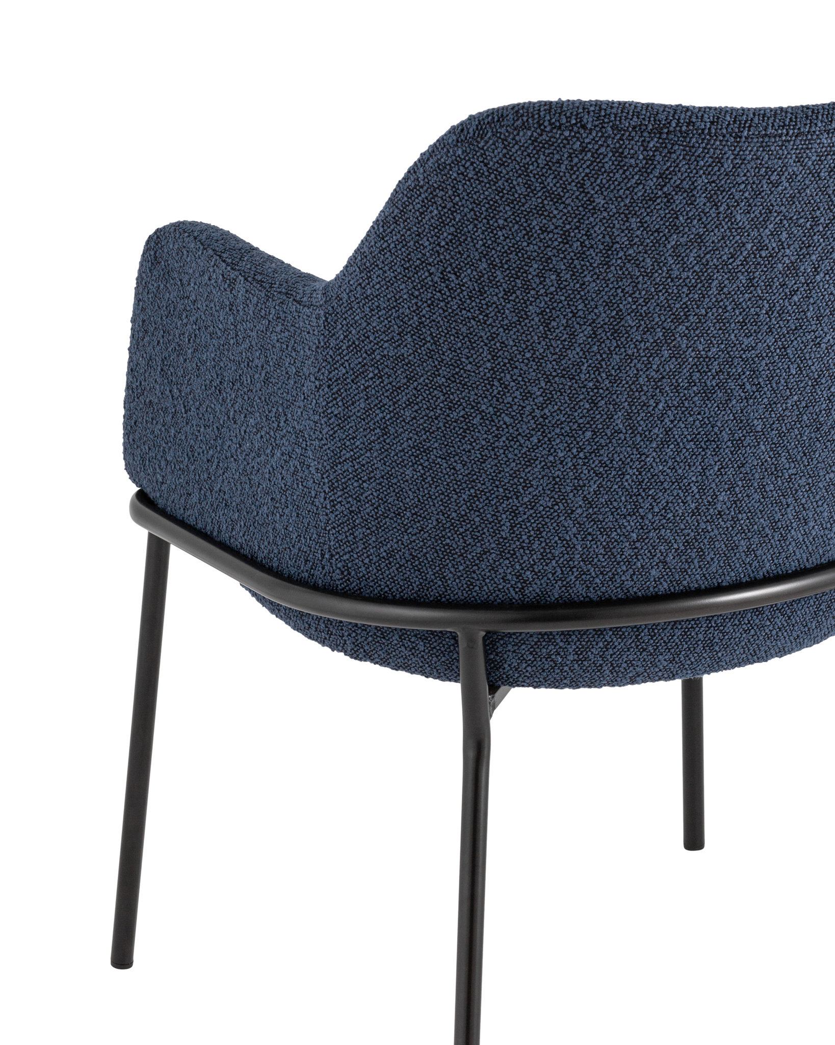 Стул Кози ткань букле синий Stool Group