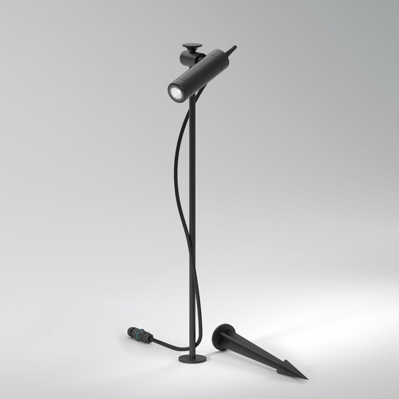 Грунтовый светильник Elektrostandard Covert (35173/S) черный