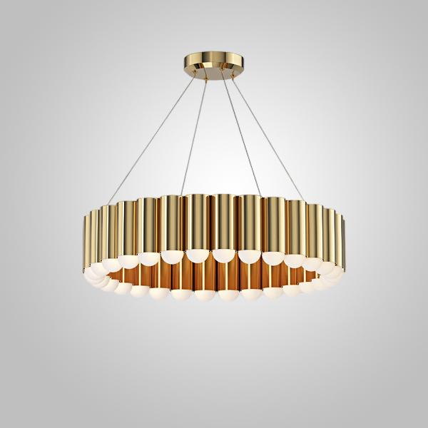 Подвесная люстра ERLANDER D60 Brass by ImperiumLoft