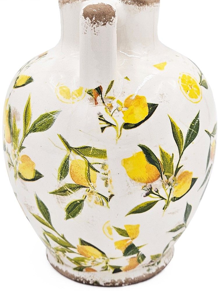 Ваза с лимонами Glasar C5615