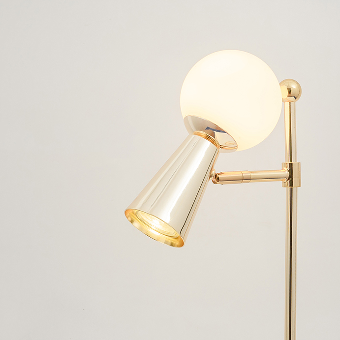 Торшер ABELINA FL Black Amber by ImperiumLoft
