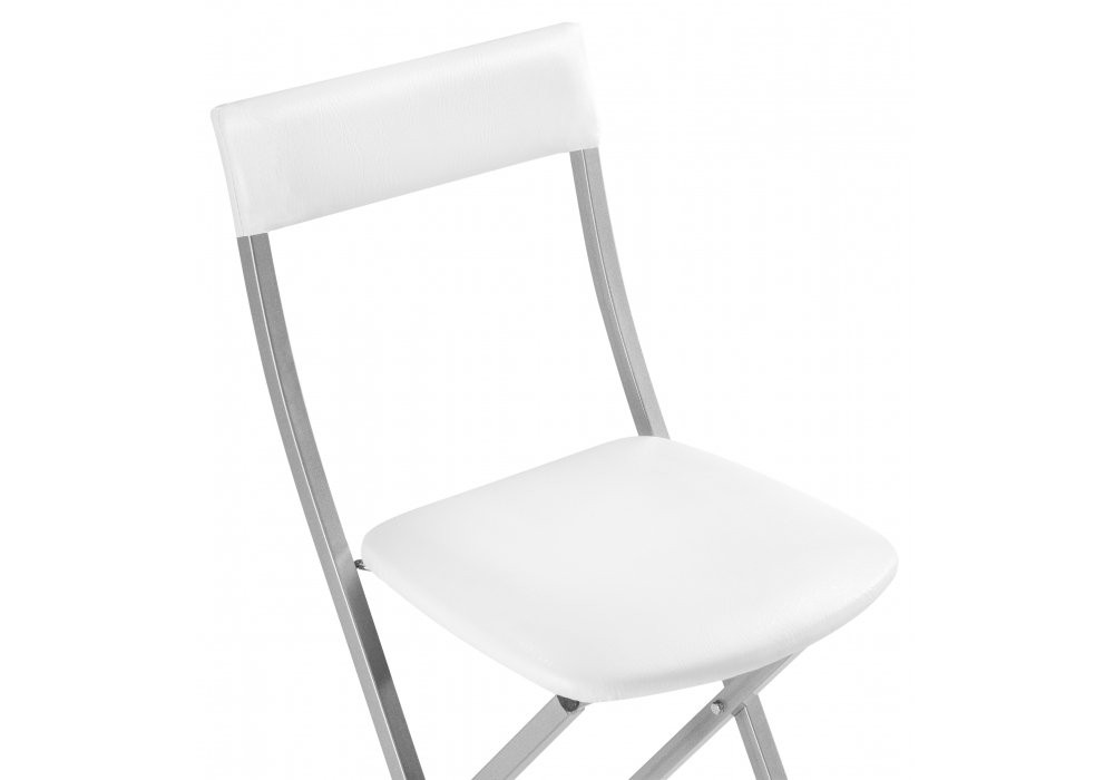 Стул Woodville Elevis белый полимер / светлый мусс 459670