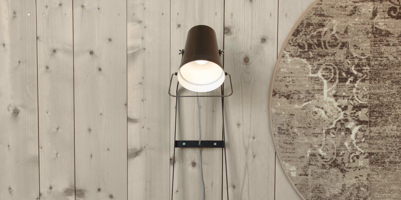 Торшер Karman Alfred Black HP128 2N INT