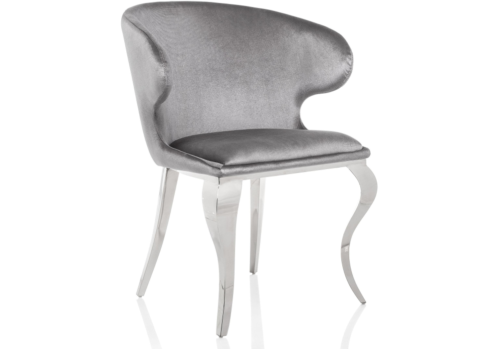 Стул Woodville Erica серый 11393