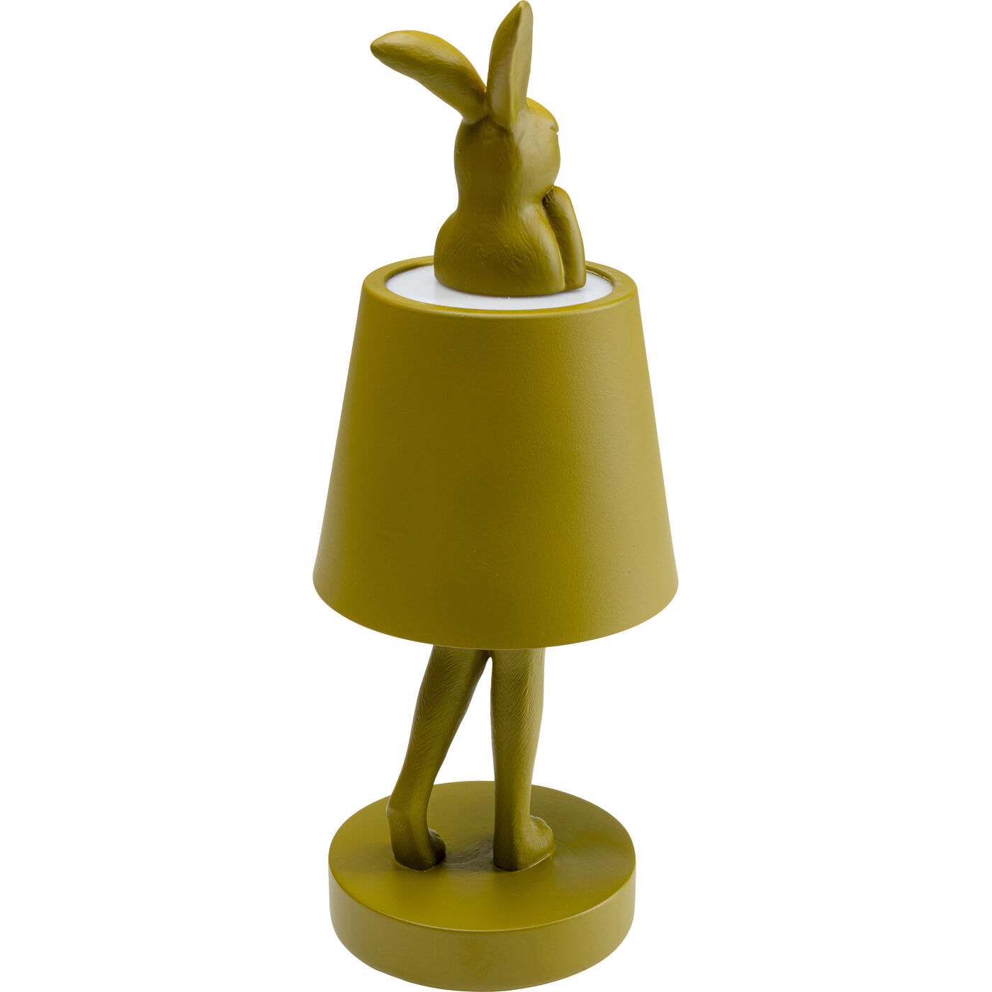 Светильник настольный Animal Rabbit LED Grey 29cm KARE 58429