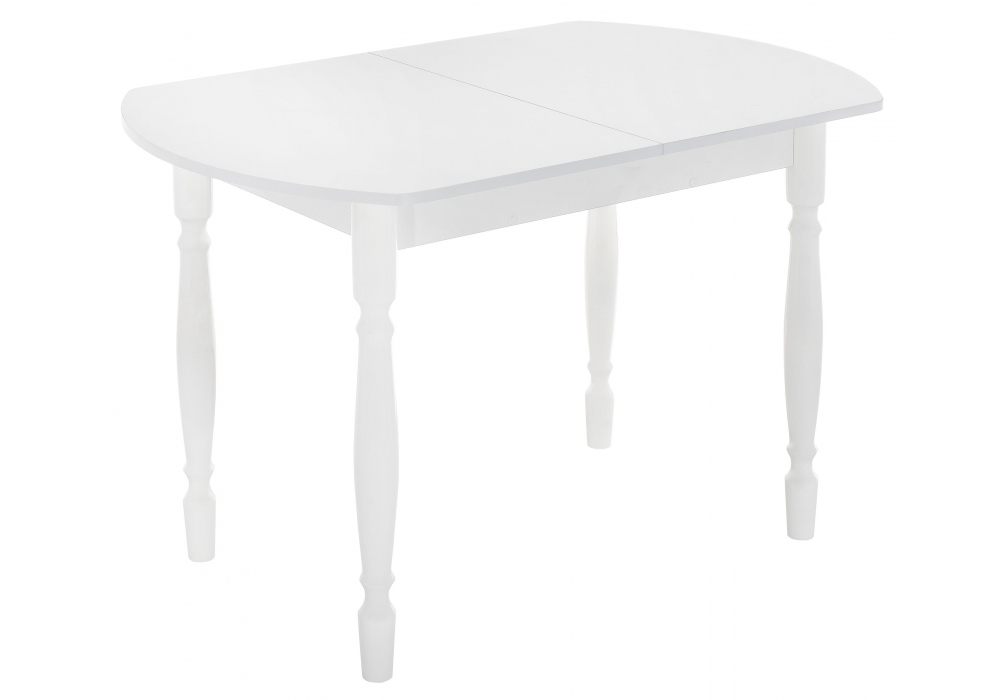 Стол деревянный Woodville Риттен белый 344745