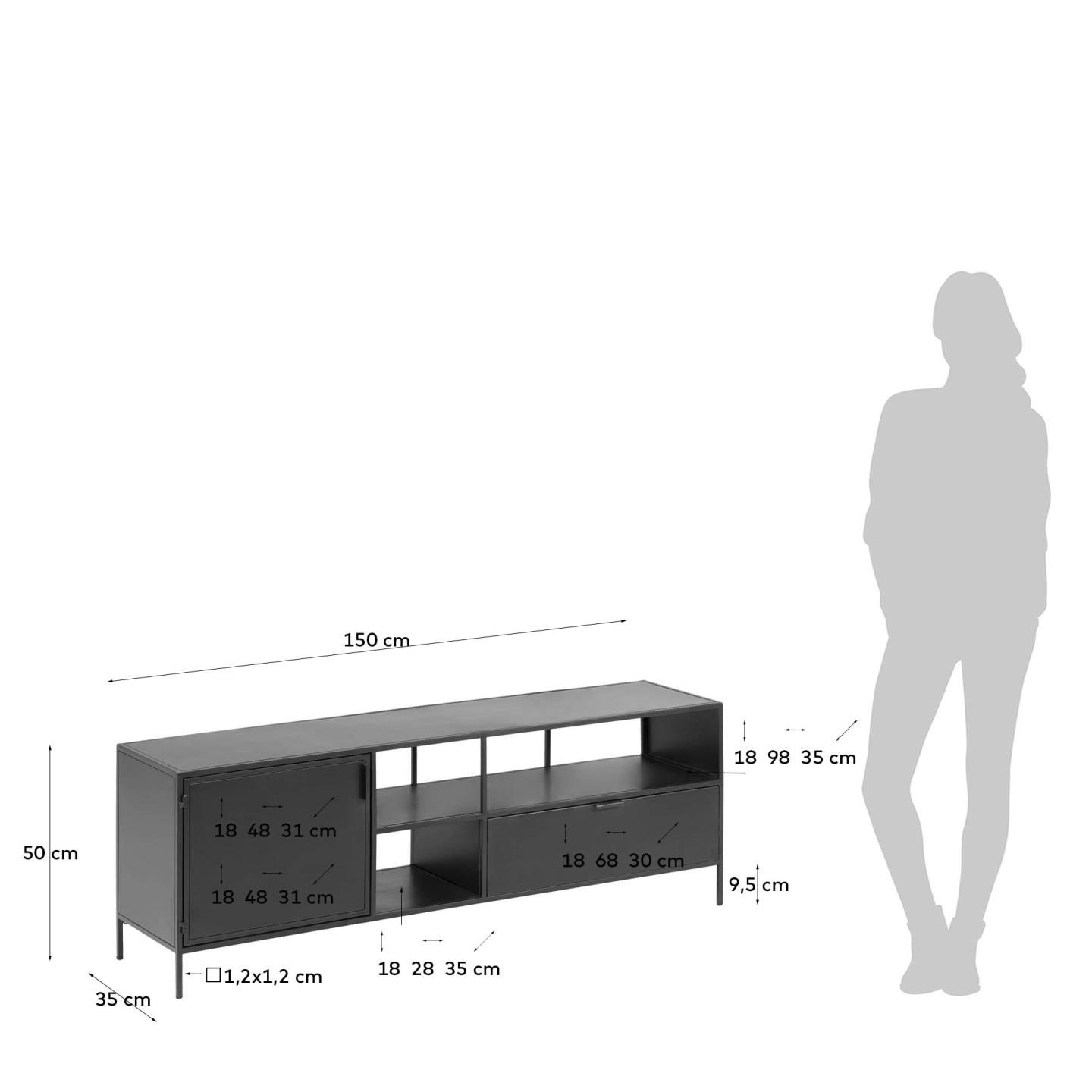 Тумба под ТВ Shantay 150 x 50 cm La Forma (ex Julia Grup)