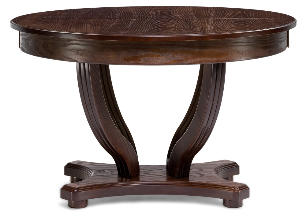 Стол деревянный Woodville Дорсет орех темный 483903